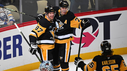 Sidney Crosby und Evgeni Malkin von den Pittsburgh Penguins erreichen historische Zahlen