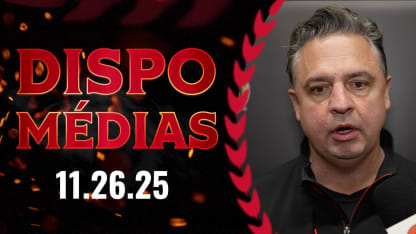 Travis Green dispo média avant le match contre VGK