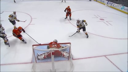 VGK@ANA: Gibson with a great save against Jack Eichel