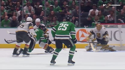 VGK@DAL: Back scores goal against Adin Hill