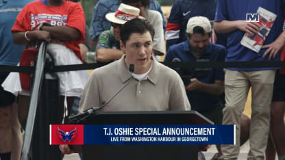 T.J. Oshie Announces His Retirement