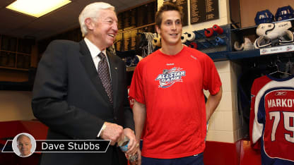 Lecavalier Beliveau with Stubbs badge