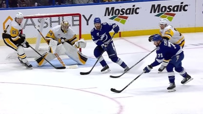 PIT@TBL: Cirelli has a hat trick against the Penguins