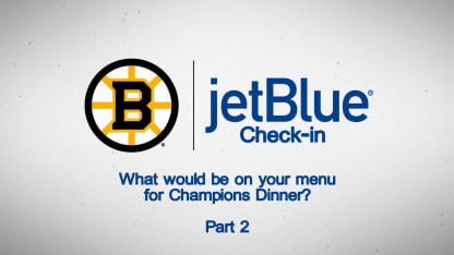 JetBlue Check-In: Champions Dinner Menu - Part 2