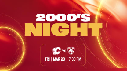 Panthers vs Flames 2000s Night