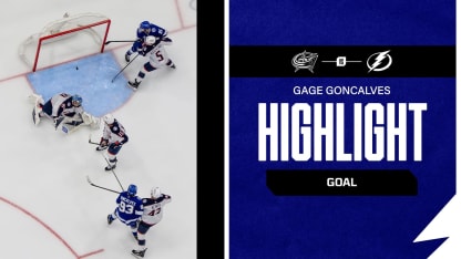 TBL vs. CBJ | Goncalves tips in blast from Hedman
