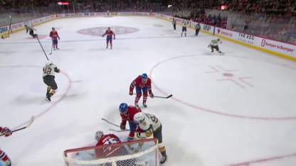 VGK@MTL: Dorofeyev scores goal against Jakub Dobeš