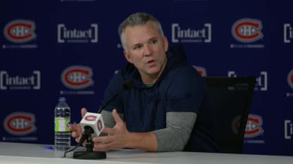 Avant-match c. TBL : St-Louis