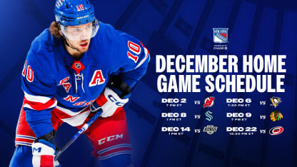 December Game Schedule