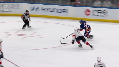 FLA@NYI: Lee scores goal against Sergei Bobrovsky