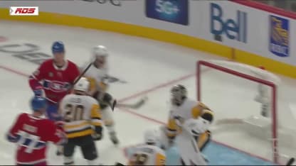 PIT@MTL: Slafkovsky marque un but en A.N. contre Tristan Jarry