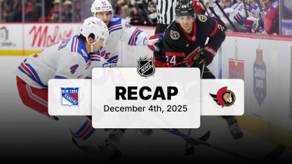 NYR at OTT | Recap