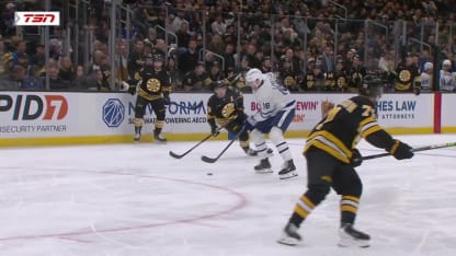 TOR@BOS: Lorentz scores SHG against 
Jeremy Swayman