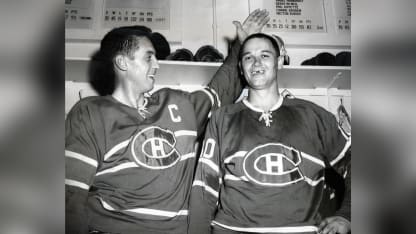 Ted Harris Jean Beliveau 1964