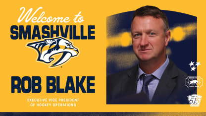 Predators Hire Rob Blake as Executive Vice President of Hockey Operations
