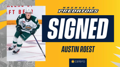 Predators Sign Austin Roest to Three-Year, Entry-Level Contract