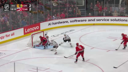 CHI@CAR: Knight with a great save against Seth Jarvis