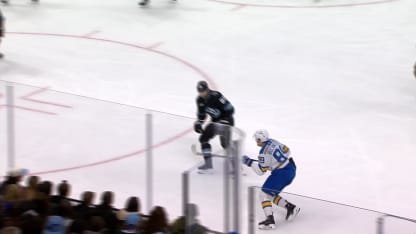 STL@UTA: Buchnevich buries the puck in the net
