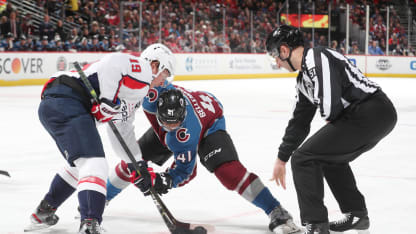 Pierre-Edouard Bellemare Washington Capitals Pepsi Center 13 February 2020