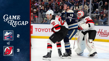 New Jersey Devils Columbus Blue Jackets game recap December 31 2025