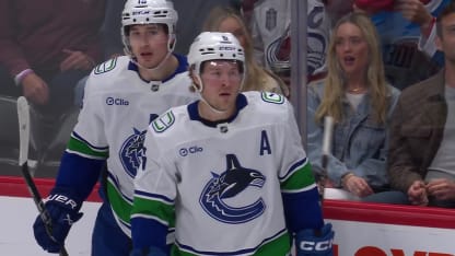 Boeser rings home his second of the period