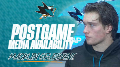 Postgame vs PIT (10/18): Celebrini