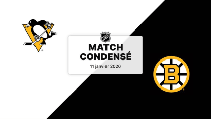Match condensé : Penguins @ Bruins 
11/01/2026