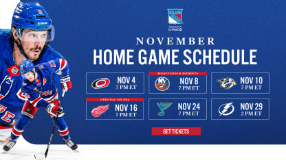 November Game Schedule