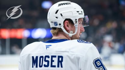 TBL at ANA | Moser's wrist shot opens the scoring