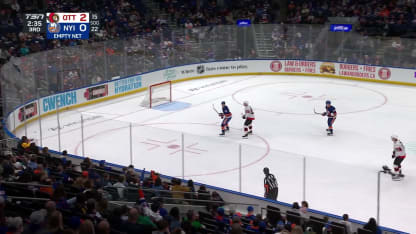 Michael Amadio with a Goal vs. New York Islanders