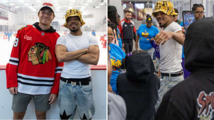 Chance the Rapper blackhawks camp