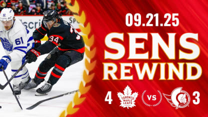 Sens Rewind: Preseason Kicks Off at CTC