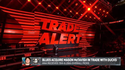 McTavish traded to Blues