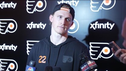 12/11 PHI vs. VGK Postgame: Christian Dvorak