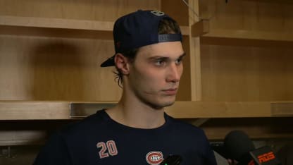 Postgame vs. TBL: Slafkovsky