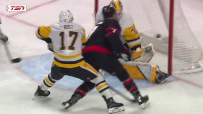 PIT@OTT: Tkachuk scores PPG against Arturs Silovs