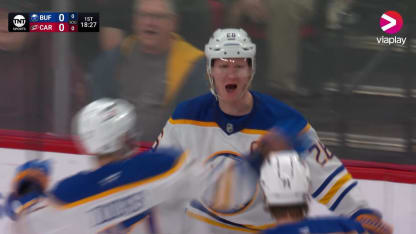 Dahlin prickskjuter in 1-0 för Sabres