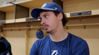 Gage Goncalves | Postgame at Seattle Kraken