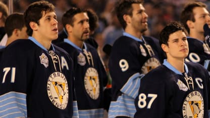 Crosby and Malkin Penguins at 2011 Winter Classic