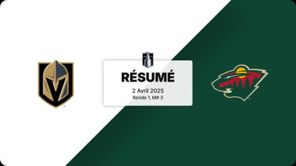 VGK vs MIN | Match no 3 | Résumé