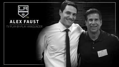 Alex Faust Named LA Kings New TV Play-by-Play Announcer