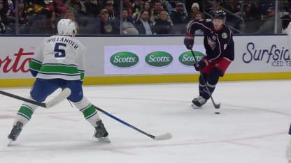 Werenski trouve la lucarne en A.N.