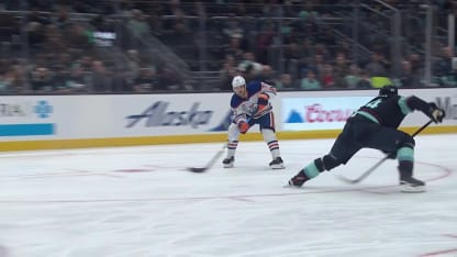 EDM@SEA: Grubauer with a great save against Leon Draisaitl