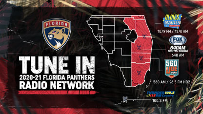 Florida Panthers Announce 2020-21 Radio Network