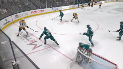 NSH@SJS: O'Reilly scores goal against Yaroslav Askarov