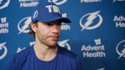 Brayden Point | Pregame at Vegas Golden Knights