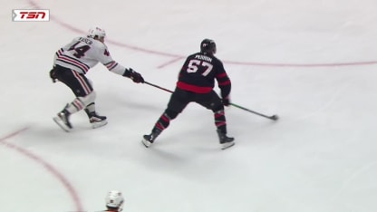 Perron's second goal of the game