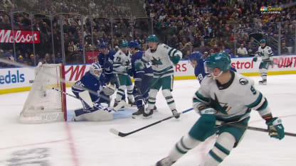 SJS@TOR: Orlov scores goal against Dennis Hildeby