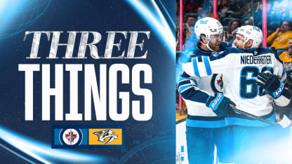 THREE THINGS: Niederreiter scores twice, Jets end 4-game slide