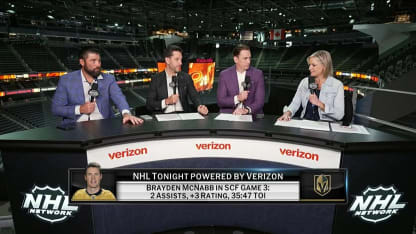 NHL Tonight talks Brayden McNabb's Game 3 performance